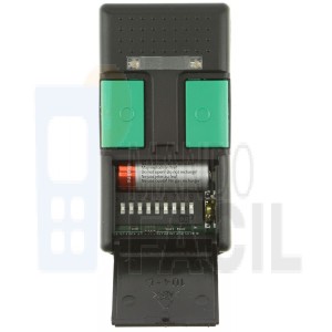 Mando garaje CARDIN S476-TX2 - 9 DIP switch