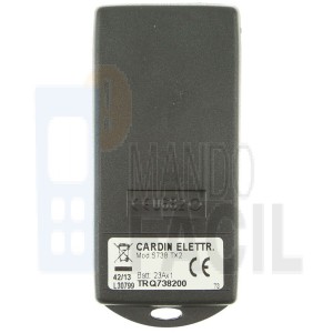 Mando garaje CARDIN S738-TX2 27.195 MHz