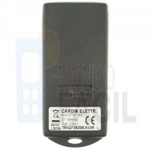 Mando garaje CARDIN S48-TX4 30.875 MHz