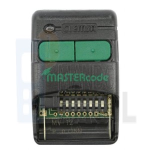 Mando garaje CLEMSA MASTERcode MV-12 433,92 MHz - 8 DIP switch