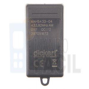 Mando garaje DICKERT MAHS433-04