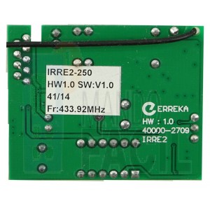 Receptor ERREKA IRRE2 250 433MHz