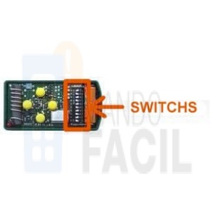 Mando garaje NICE K4M 30.900 MHz
