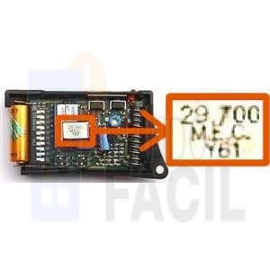 Mando garaje PRASTEL KMFT4P 29.700 MHz