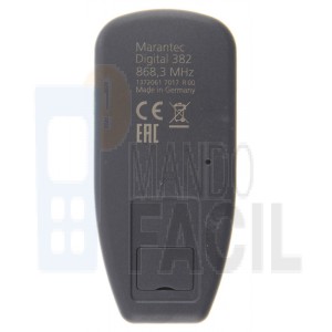Mando garaje MARANTEC D302-433