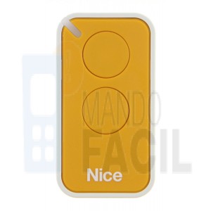 Mando garaje NICE ERA INTI 2 verde 433,92 MHz - Grabación en el receptor