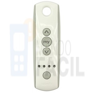 Mando persiana SOMFY TELIS 4 RTS pure 433,42 MHz - Programación en el receptor