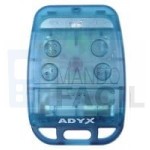 Mando garaje ADYX TE4433H blue