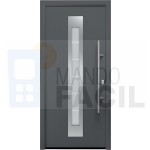 Puerta de entrada Hormann ThermoPro TPS 010 blanca