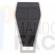 Mando garaje KEY PLAY black