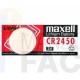 Pila MAXELL CR2450